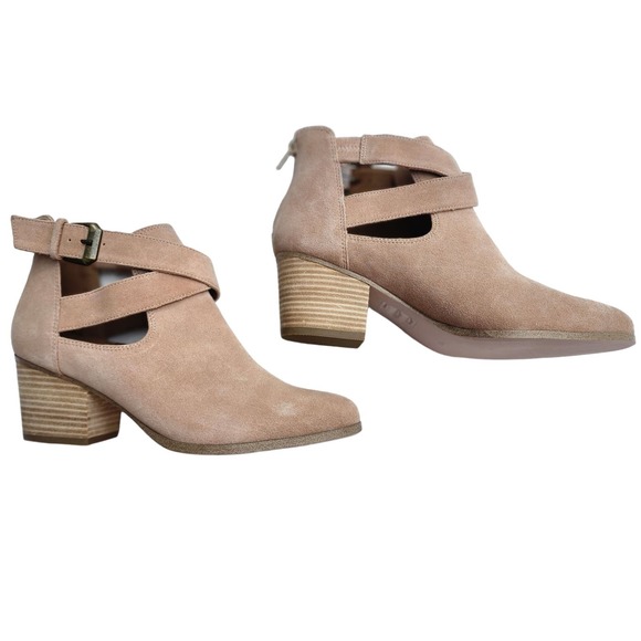 Sole Society Womens Azure Ankle Bootie 10M Suede Music Festival Western NEW - Picture 3 of 7